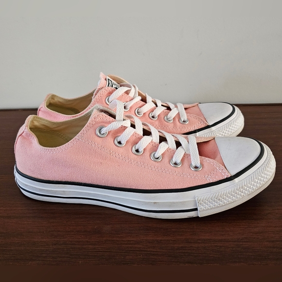 Converse Shoes - CONVERSE All Star Low Unisex Pink Lace Up Sneakers, Shoes